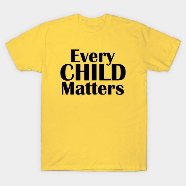 Every Child Matters Orange Shirt Day T-Shirt by silentboy